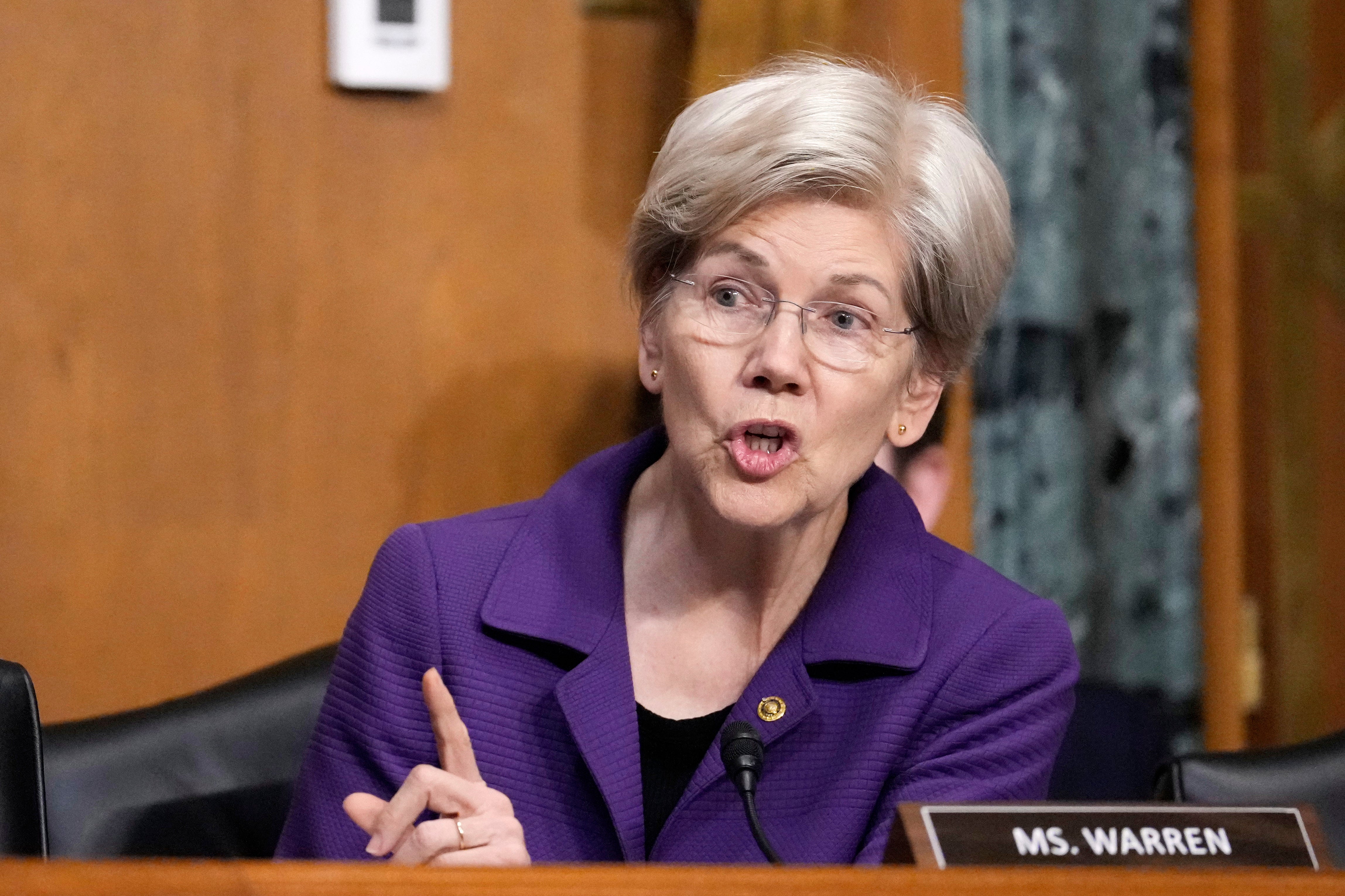 Massachusetts Senator Elizabeth Warren is leading the charge against Trump