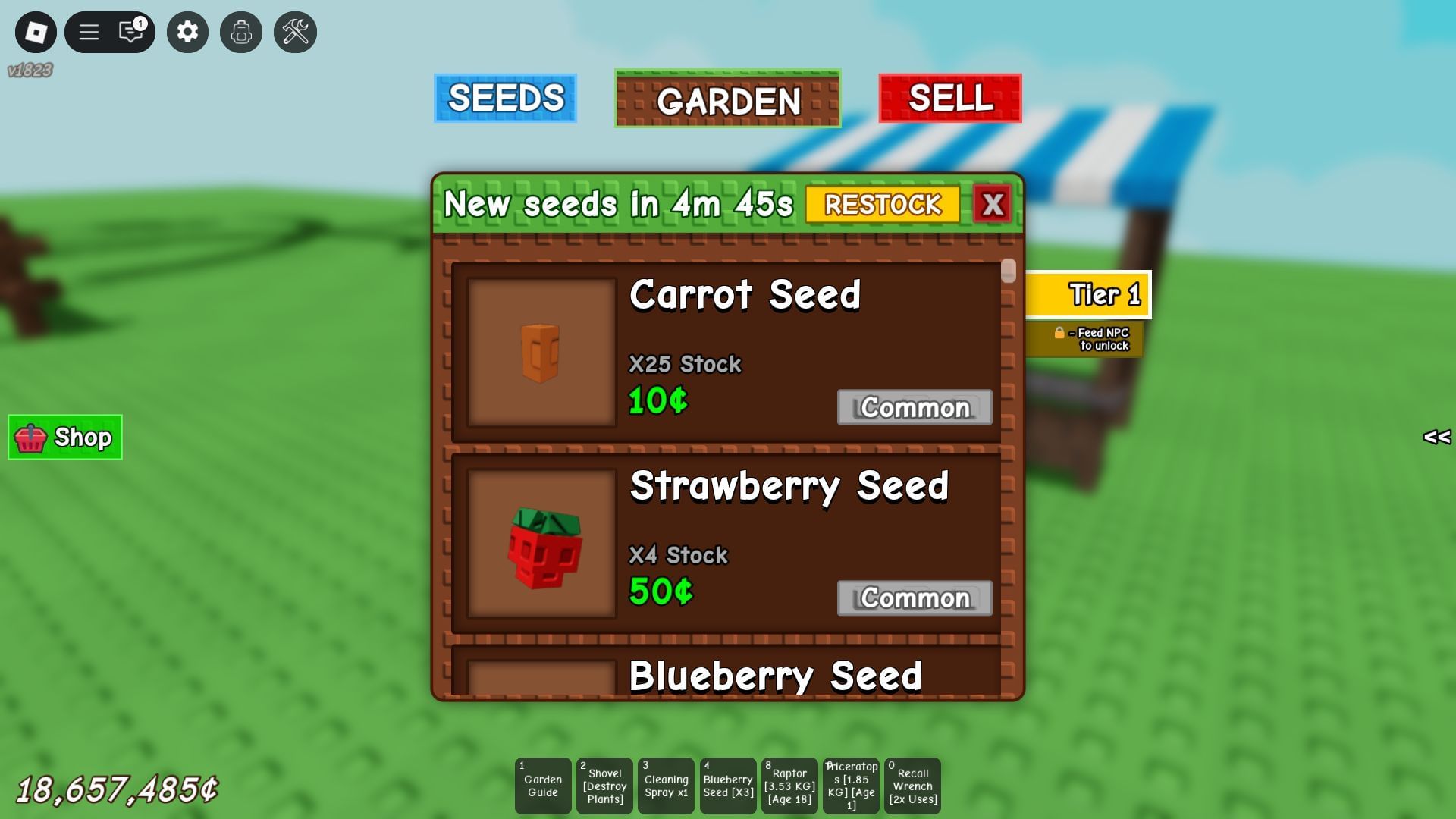 The Seed Shop (Image via Roblox)