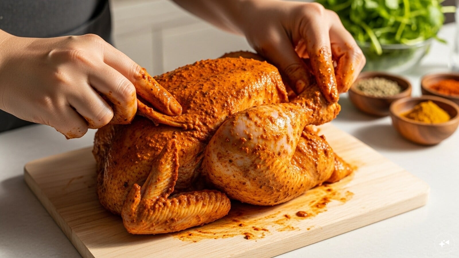 Spice Up Thanksgiving With This Indian Masala Roast Chicken Recipe