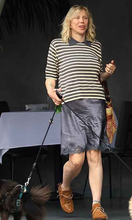 Courtney Love: Photo curtesy Daily Mail